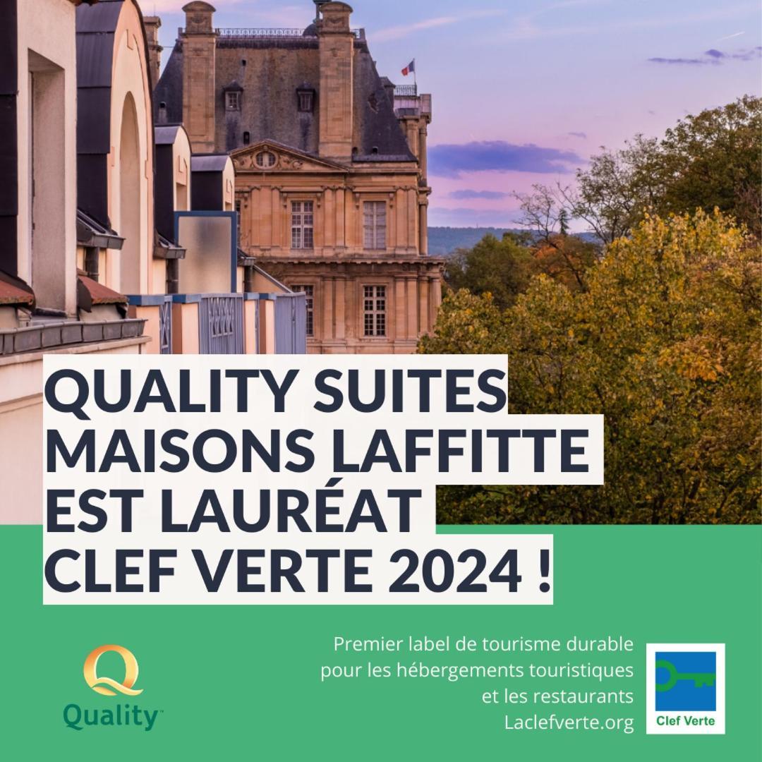 Hotel Quality Suites Maisons-Laffitte Paris Ouest Экстерьер фото